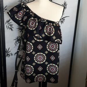 NWT New York & Co one shoulder top